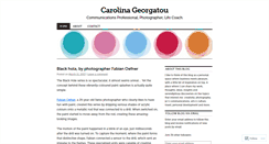 Desktop Screenshot of carolinageorgatou.com